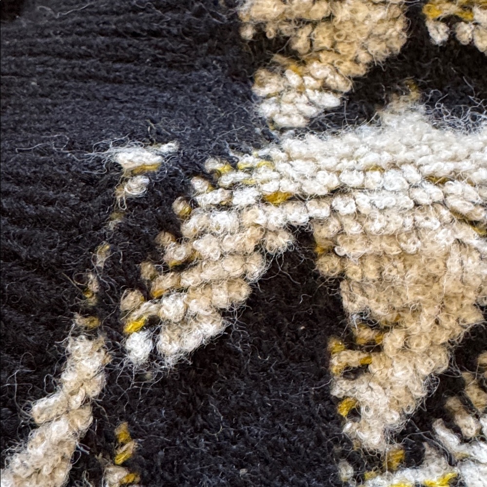 Max Studio Houndstooth Sweater, Large - image 7